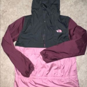 north face rain jacket